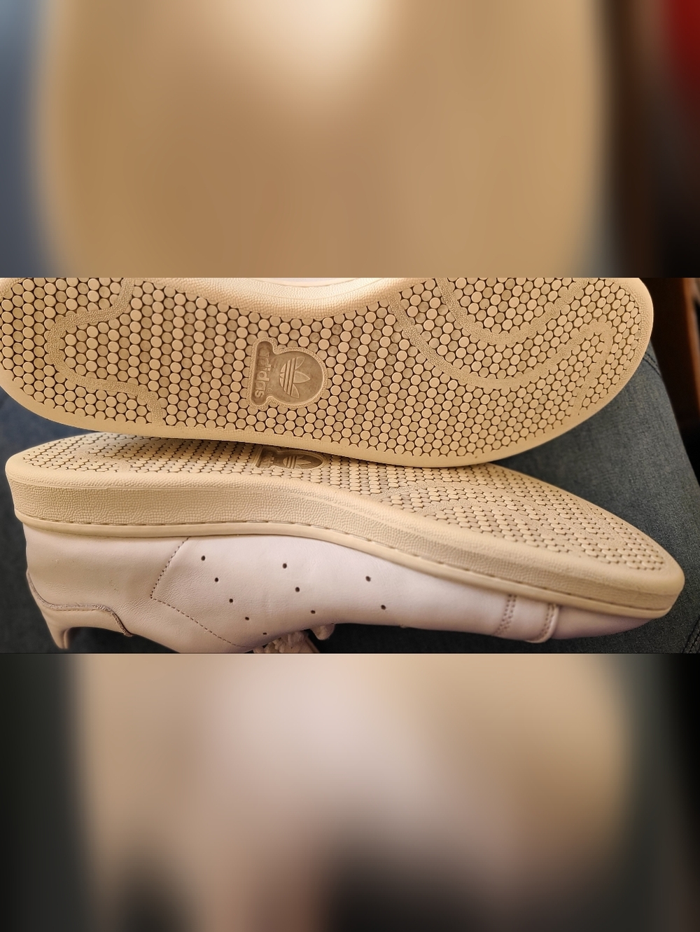 adidas Sam Smith Men’s Off-White / Cream Low-Top Sneakers